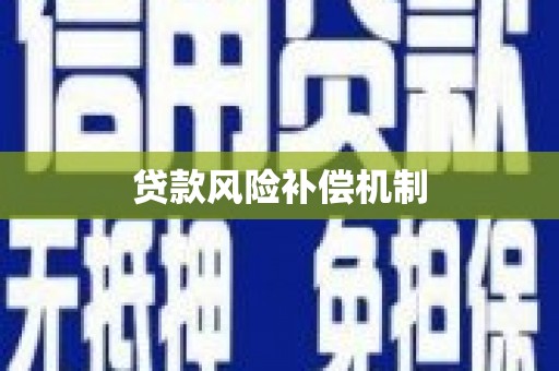 盐山贷款风险补偿机制