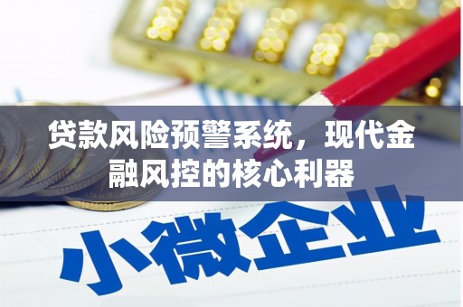 盐山贷款风险预警系统，现代金融风控的核心利器