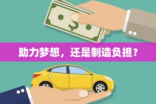 盐山助力梦想，还是制造负担？
