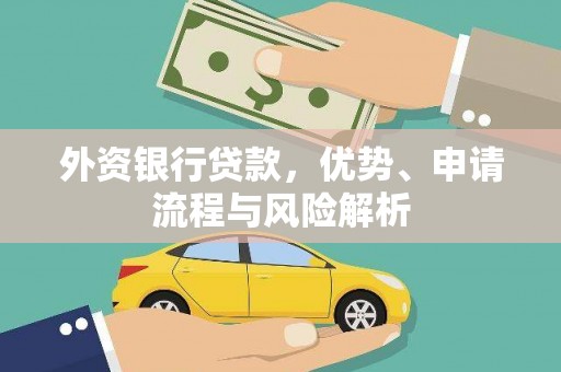 盐山外资银行贷款，优势、申请流程与风险解析
