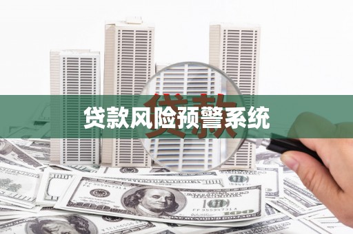 盐山贷款风险预警系统