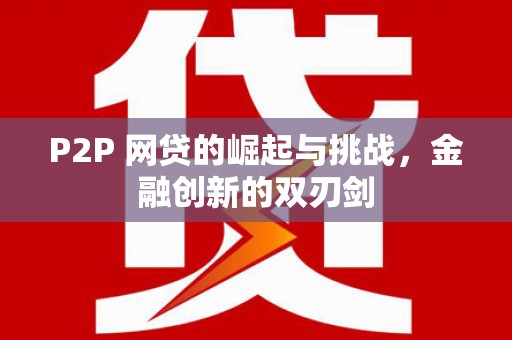 盐山P2P 网贷的崛起与挑战，金融创新的双刃剑