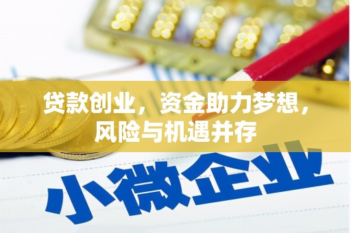 盐山贷款创业，资金助力梦想，风险与机遇并存