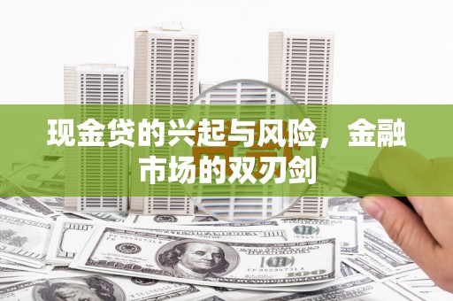盐山现金贷的兴起与风险，金融市场的双刃剑