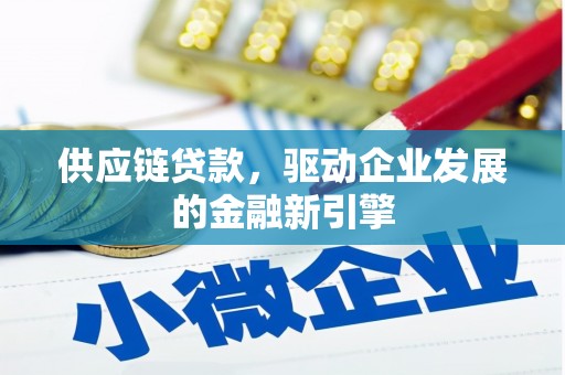 盐山供应链贷款，驱动企业发展的金融新引擎