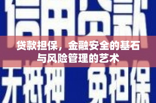 盐山贷款担保，金融安全的基石与风险管理的艺术