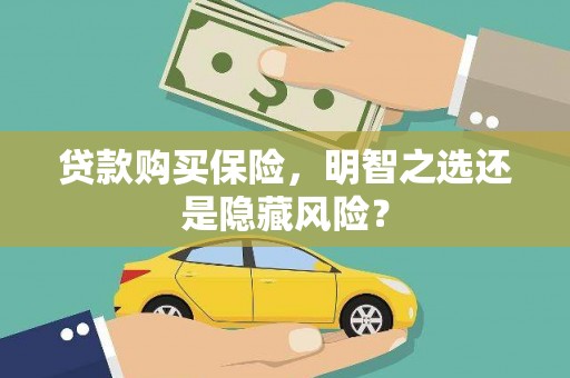 盐山贷款购买保险，明智之选还是隐藏风险？