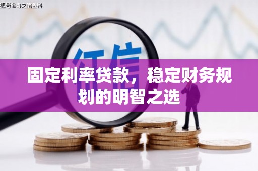 盐山固定利率贷款，稳定财务规划的明智之选
