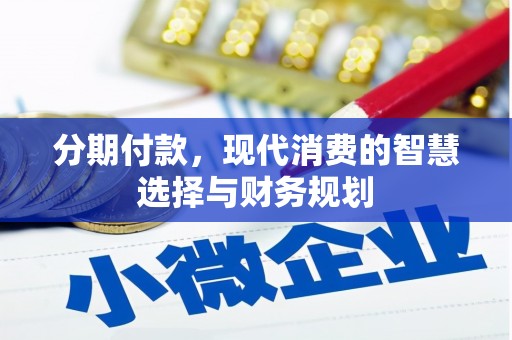 盐山分期付款，现代消费的智慧选择与财务规划
