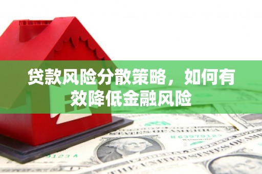 盐山贷款风险分散策略，如何有效降低金融风险