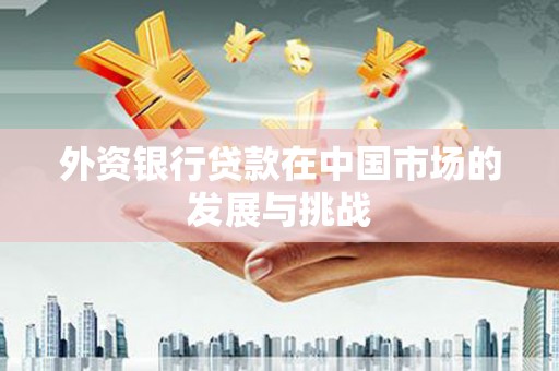 盐山外资银行贷款在中国市场的发展与挑战