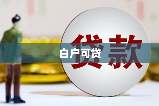 盐山白户可贷