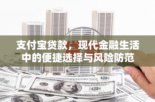 盐山支付宝贷款，现代金融生活中的便捷选择与风险防范