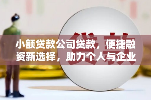 盐山小额贷款公司贷款，便捷融资新选择，助力个人与企业成长