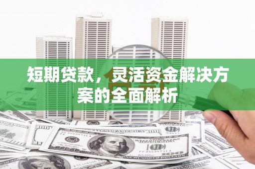 盐山短期贷款，灵活资金解决方案的全面解析