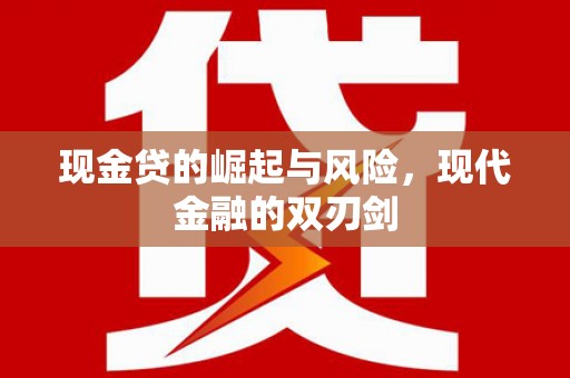 盐山现金贷的崛起与风险，现代金融的双刃剑