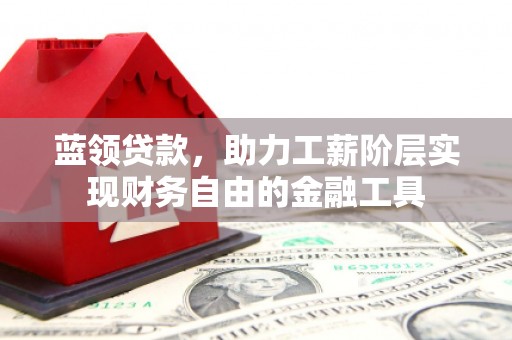 盐山蓝领贷款，助力工薪阶层实现财务自由的金融工具
