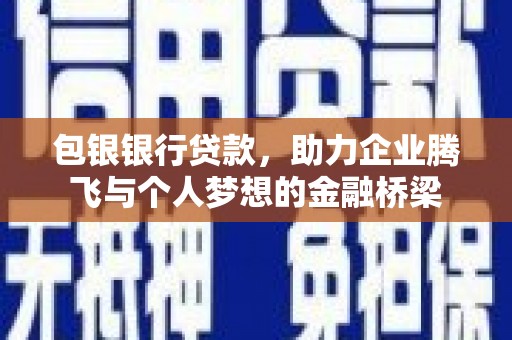 盐山包银银行贷款，助力企业腾飞与个人梦想的金融桥梁