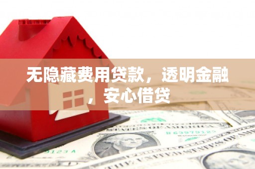 盐山无隐藏费用贷款，透明金融，安心借贷
