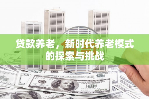 盐山贷款养老，新时代养老模式的探索与挑战