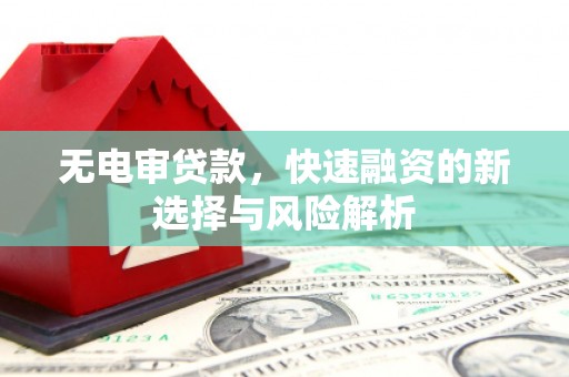 盐山无电审贷款，快速融资的新选择与风险解析