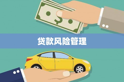 盐山贷款风险管理