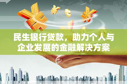 盐山民生银行贷款，助力个人与企业发展的金融解决方案