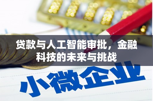 盐山贷款与人工智能审批，金融科技的未来与挑战