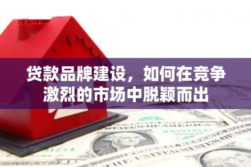 盐山贷款品牌建设，如何在竞争激烈的市场中脱颖而出
