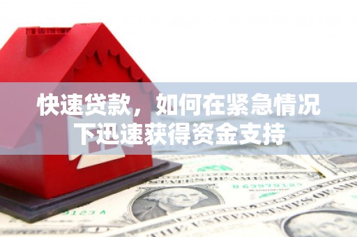 盐山快速贷款，如何在紧急情况下迅速获得资金支持
