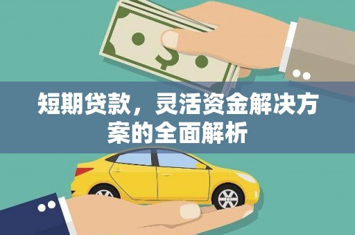 盐山短期贷款，灵活资金解决方案的全面解析