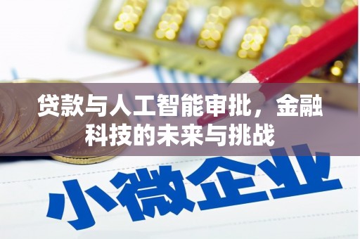 盐山贷款与人工智能审批，金融科技的未来与挑战