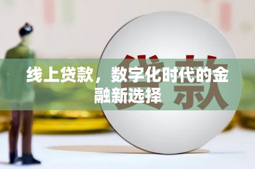 盐山线上贷款，数字化时代的金融新选择