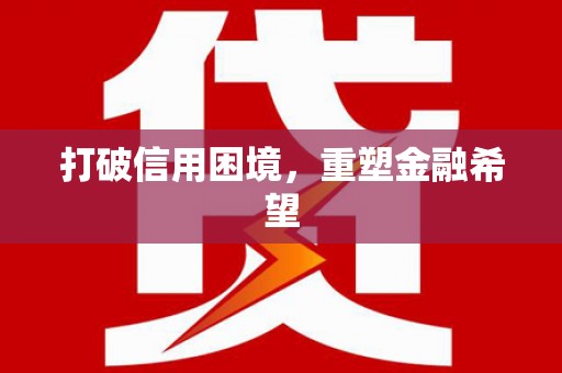 盐山打破信用困境，重塑金融希望