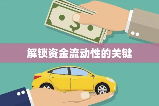 盐山解锁资金流动性的关键