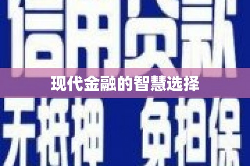 盐山现代金融的智慧选择