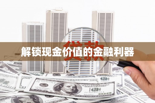 盐山解锁现金价值的金融利器