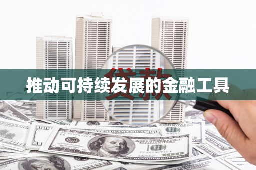 盐山推动可持续发展的金融工具