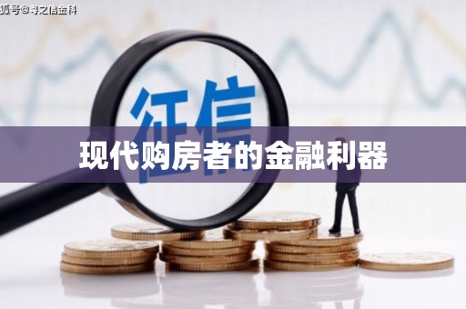 盐山现代购房者的金融利器