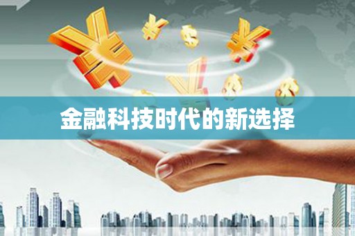 盐山金融科技时代的新选择