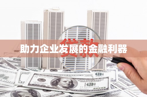 盐山助力企业发展的金融利器
