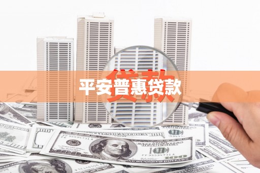 盐山平安普惠贷款