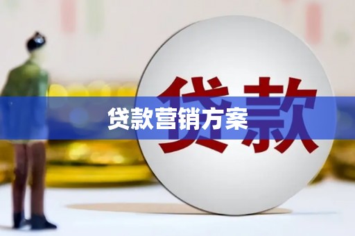 盐山贷款营销方案